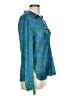 Etcetera Blue Long Sleeve Blouse Size 10 - photo 4
