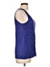 Apt. 9 Blue Sleeveless Blouse Size L - photo 4
