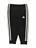 Adidas 100% Polyester Black Track Pants Size 2T - photo 1