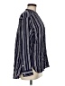 Madewell Stripes Blue Long Sleeve Blouse Size M - photo 4