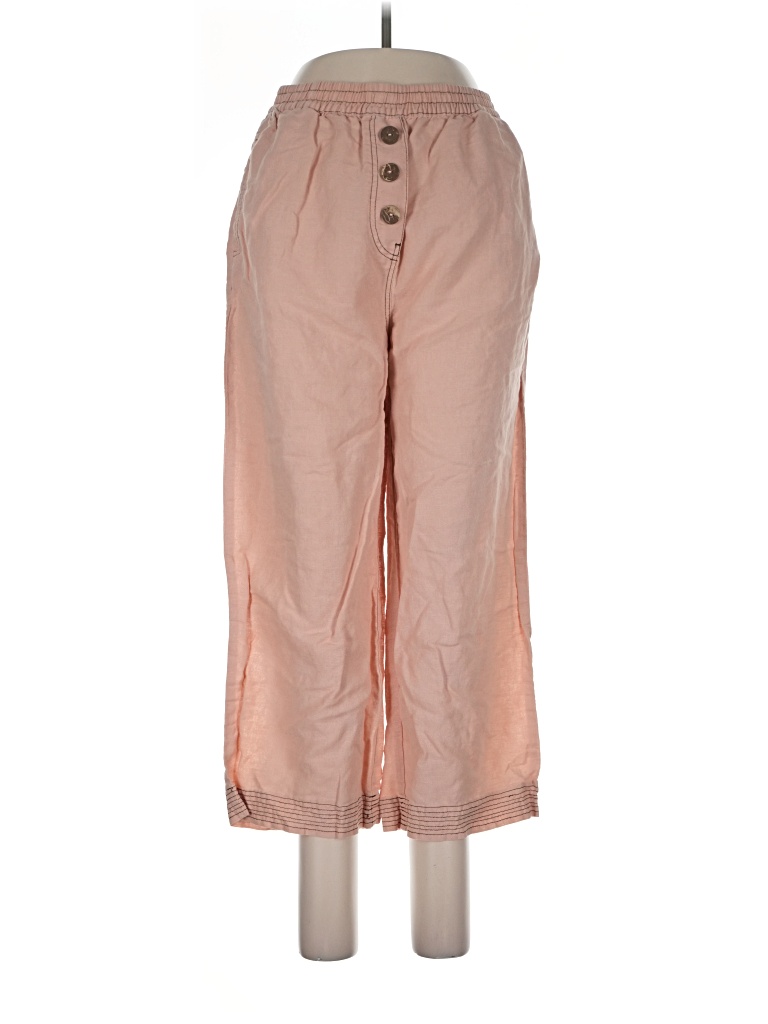 Pre-owned Zara Casual Pants In Pink