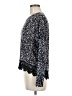 Bongo Floral Black Pullover Sweater Size M - photo 5