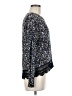 Bongo Floral Black Pullover Sweater Size M - photo 4
