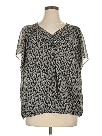 Coldwater Creek Short Sleeve Blouse (view 1)