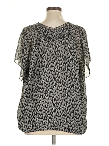 Coldwater Creek Short Sleeve Blouse (view 2)