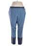 St. John Color Block Blue Active Pants Size XL - photo 1