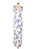 BHLDN 100% Polyester Blue Casual Dress Size 10 - photo 1