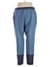 St. John Color Block Blue Active Pants Size XL - photo 2