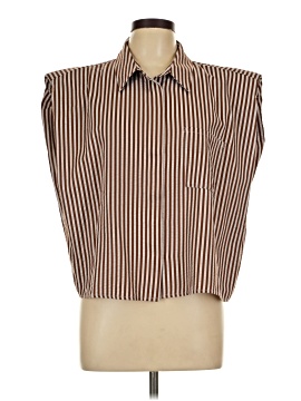 Astr The Label Sleeveless Button Down Shirt