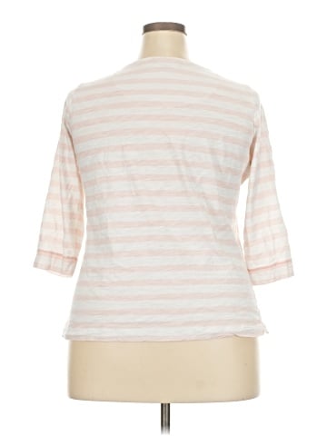 Lauren Jeans Co. 3/4 Sleeve T-Shirt (view 2)