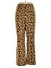 IMAN Animal Print Gold Casual Pants Size 1X (petite) - photo 1