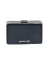 MICHAEL Michael Kors Blue Black Leather Clutch One size - photo 1