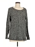 Ann Taylor LOFT Tweed Gray Pullover Sweater Size M - photo 1