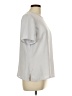 Liz Claiborne Collection 100% Polyester Silver Short Sleeve Top Size 12 - photo 4