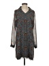 CAbi 100% Polyester Paisley Teal Casual Dress Size S - photo 1
