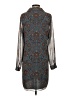 CAbi 100% Polyester Paisley Teal Casual Dress Size S - photo 2