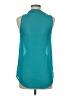 MICHAEL Michael Kors Teal Blue Sleeveless Blouse One size - photo 2
