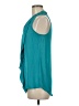 MICHAEL Michael Kors Teal Blue Sleeveless Blouse One size - photo 5