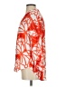 Boho Chic Print Orange Long Sleeve Blouse Size XS - photo 5