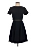 ASOS 100% Polyester Solid Black Casual Dress Size 2 - photo 1