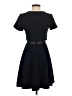 ASOS 100% Polyester Solid Black Casual Dress Size 2 - photo 2