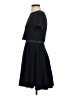 ASOS 100% Polyester Solid Black Casual Dress Size 2 - photo 5