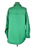 Zara Solid Green Long Sleeve Button-Down Shirt Size M - photo 2