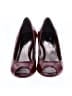 Alfani Color Block Burgundy Red Wedges Size 6 - photo 2