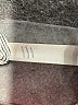 Chico's 100% Cotton Stripes Silver Long Sleeve Blouse Size Lg (2) - photo 8