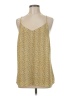 CAbi 100% Polyester Yellow Sleeveless Top Size M - photo 1