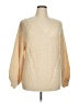 Pleione Ivory Pullover Sweater Size 1X - photo 1