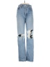 AGOLDE Graphic Blue Jeans Size 25 waist - photo 1