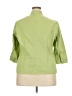 Coldwater Creek 100% Cotton Green Jacket Size W18 - photo 2