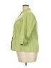 Coldwater Creek 100% Cotton Green Jacket Size W18 - photo 5