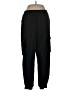 Shein Curve 100% Polyester Black Cargo Pants Size 12 Plus (0) - photo 1