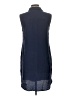 Equipment Blue Sleeveless Button-Down Shirt Size L - photo 2