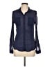 Edme & Esyllte Blue Long Sleeve Button-Down Shirt Size 10 - photo 1