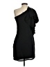 ASOS 100% Polyester Black Cocktail Dress Size 2 - photo 2