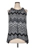 Isela 100% Polyester Silver Sleeveless Blouse Size XL - photo 1