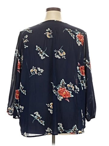 Fun2Fun 3/4 Sleeve Blouse (view 2)
