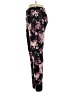 Terra & Sky Floral Black Yoga Pants Size 0X - photo 5