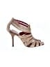 BCBGMAXAZRIA Gold Tan Heels Size 10 - photo 1