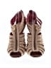 BCBGMAXAZRIA Gold Tan Heels Size 10 - photo 2