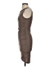 Leith Solid Brown Casual Dress Size XS - photo 5