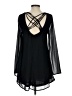 Assorted Brands 100% Polyester Black Long Sleeve Blouse Size S - photo 2