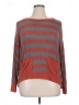 Olivia Moon Stripes Red Pullover Sweater Size XL - photo 1