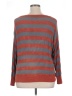 Olivia Moon Stripes Red Pullover Sweater Size XL - photo 2
