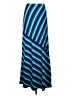 Matty M Stripes Blue Casual Skirt Size XS - photo 2