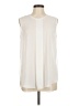 Vince Camuto 100% Polyester Ivory Sleeveless Blouse Size M - photo 1