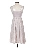 Hem & Thread 100% Rayon Silver Cocktail Dress Size S - photo 2